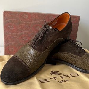 ETRO size 45 European Shoes. Italian.